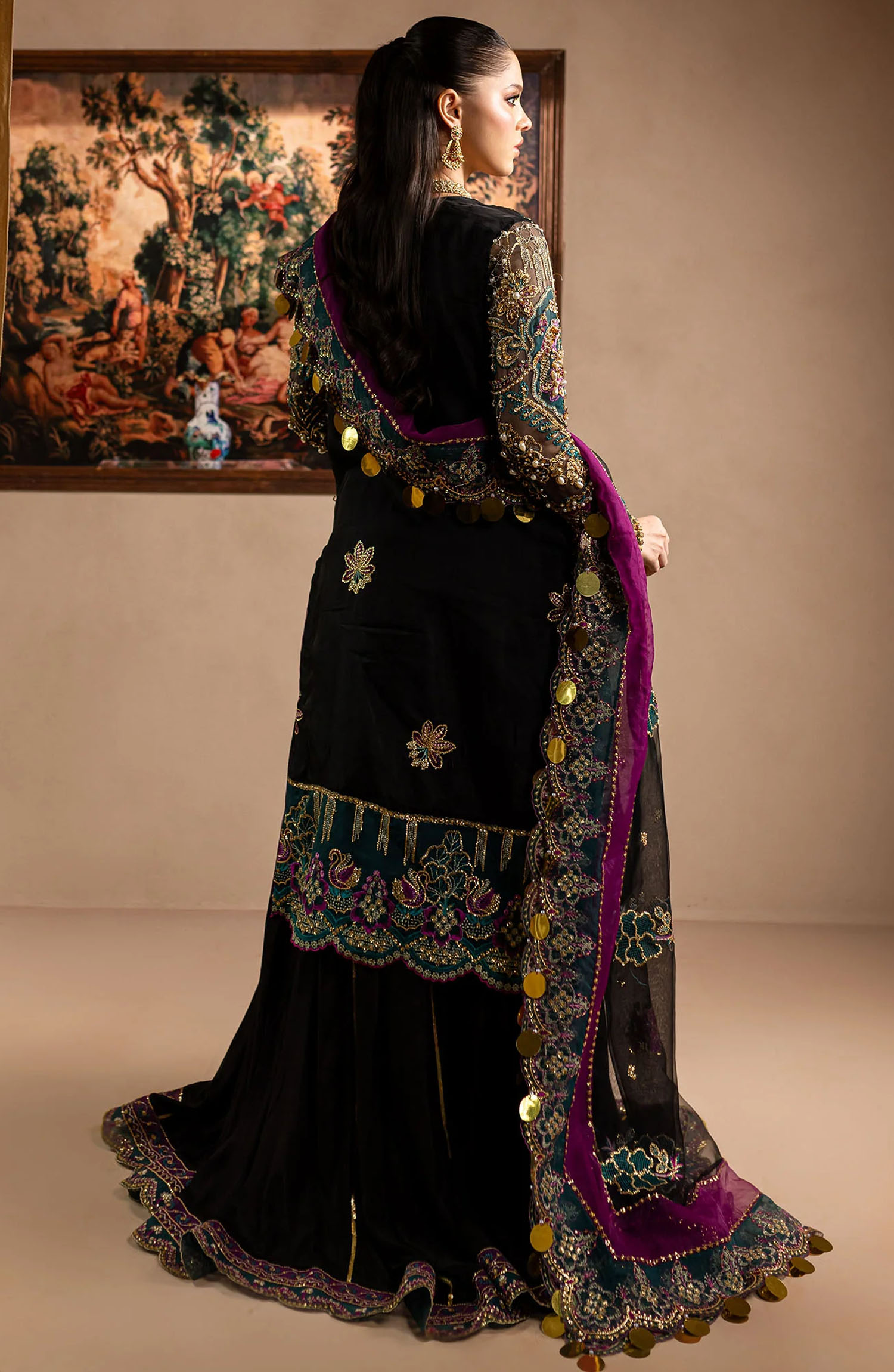 Lamhay Wedding Festive Collection By Maria Osama Khan - Zumar