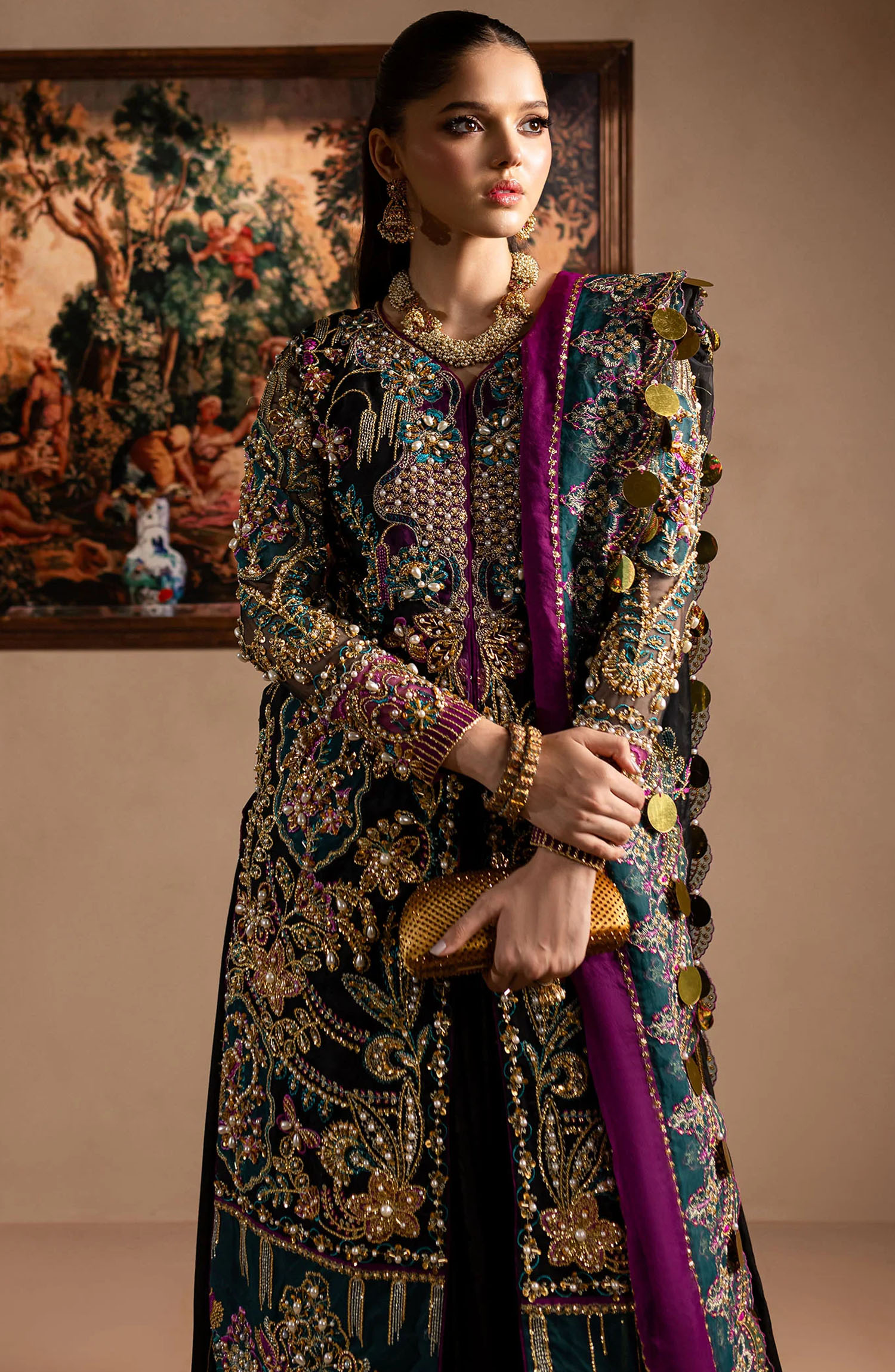 Lamhay Wedding Festive Collection By Maria Osama Khan - Zumar