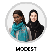 modest